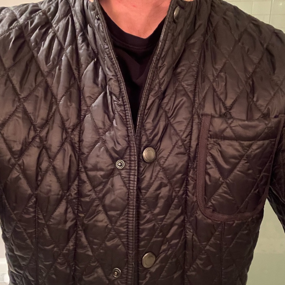 Men's Quilted Jacket - Black